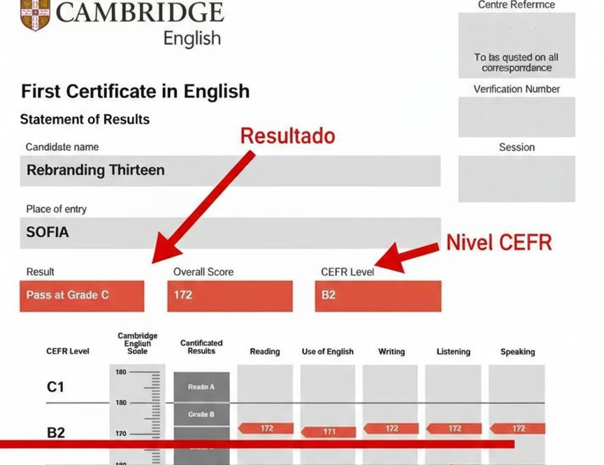 Cuanto hay que sacar para aprobar el B2 Cambridge