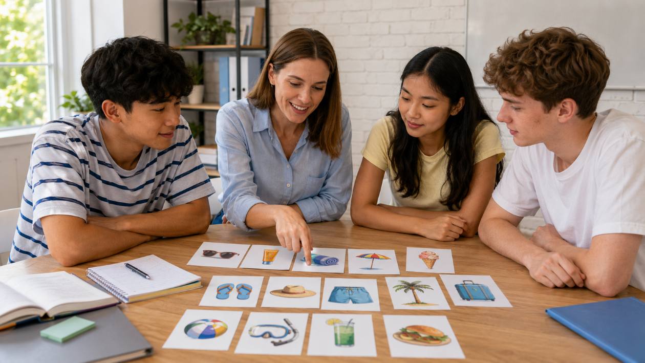 Summer Vocabulary: Vocabulario de Verano en Inglés